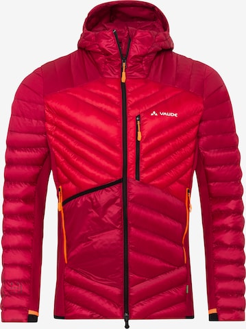 VAUDE Outdoor jacket in Red: front
