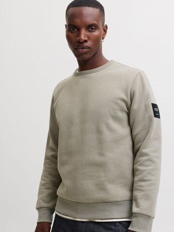 JACK & JONES Sweatshirt 'JJCleveland' in Groen