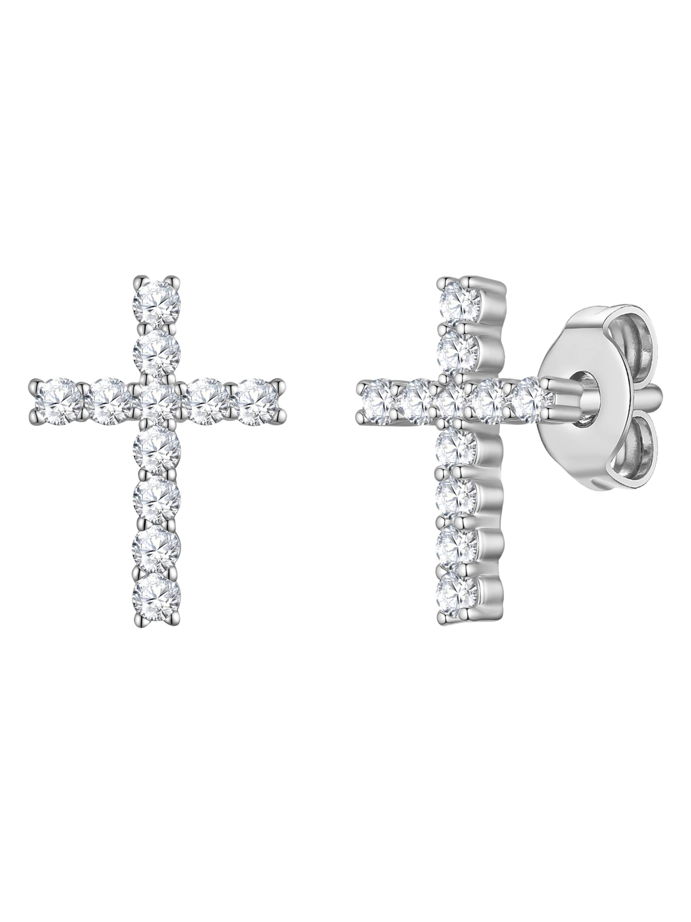 Lulu & Jane - Pendientes en plata: frente