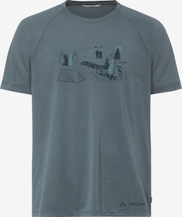 VAUDE Funktionsshirt 'Gleann II' in Grau: Vorderseite