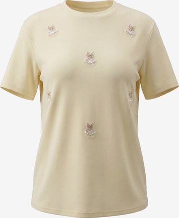 MYMO - Camiseta 'Pop' en amarillo: frente