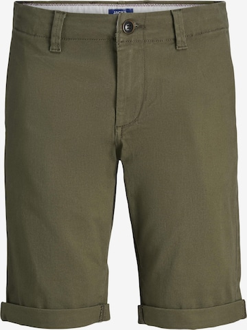 Pantaloni 'JPSTDavid' di Jack & Jones Junior in verde: frontale