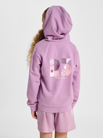 Hummel Sweatshirt in Lila: Vorderseite