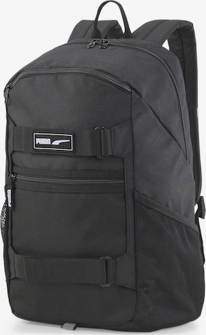 PUMA Backpack 'Deck' in Black: front