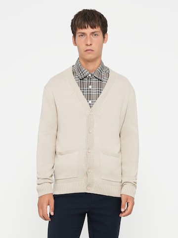 Only & Sons Вязаная кофта 'ONSALEC' в Серый: спереди