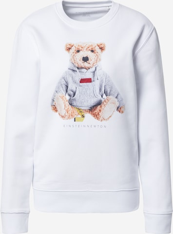 EINSTEIN & NEWTON Sweatshirt 'Klara Geist' in White: front