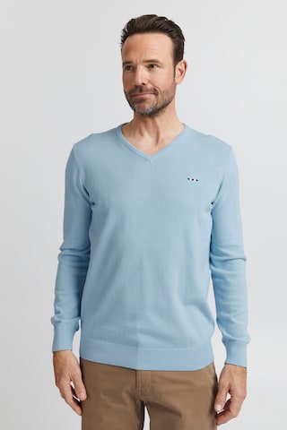 FQ1924 Sweater 'FYNJARD' in Blue: front