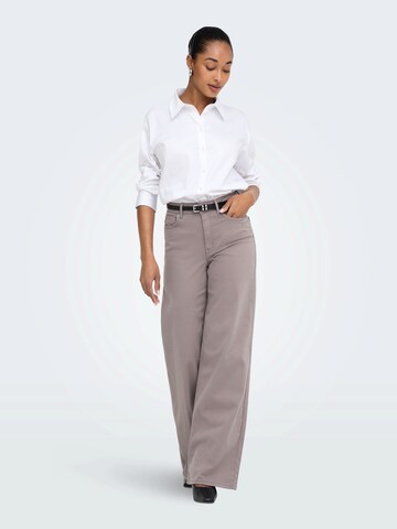 Wide leg Jeans 'ONLMadison' de la ONLY pe gri