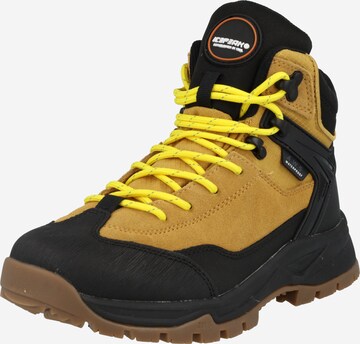 ICEPEAK Boots 'Abaco Ms' σε κίτρινο: μπροστά