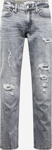 Only & Sons Jeans 'WEFT' in Grijs: voorkant