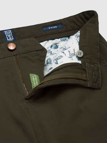 MEYER Regular Chino 'M5' in Groen