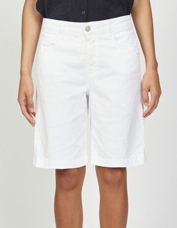 Gang Wide leg Pants 'Bermudas' in White