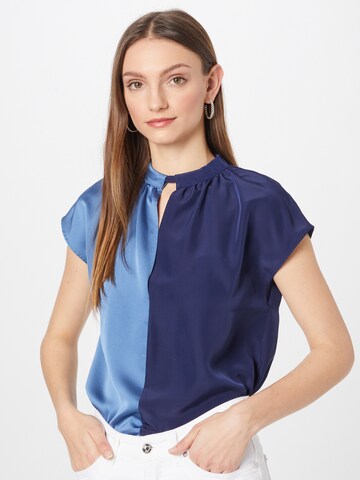 Sisley - Blusa en azul: frente