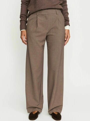 Soft Rebels Regular Pants 'SRVilja' in Brown: front