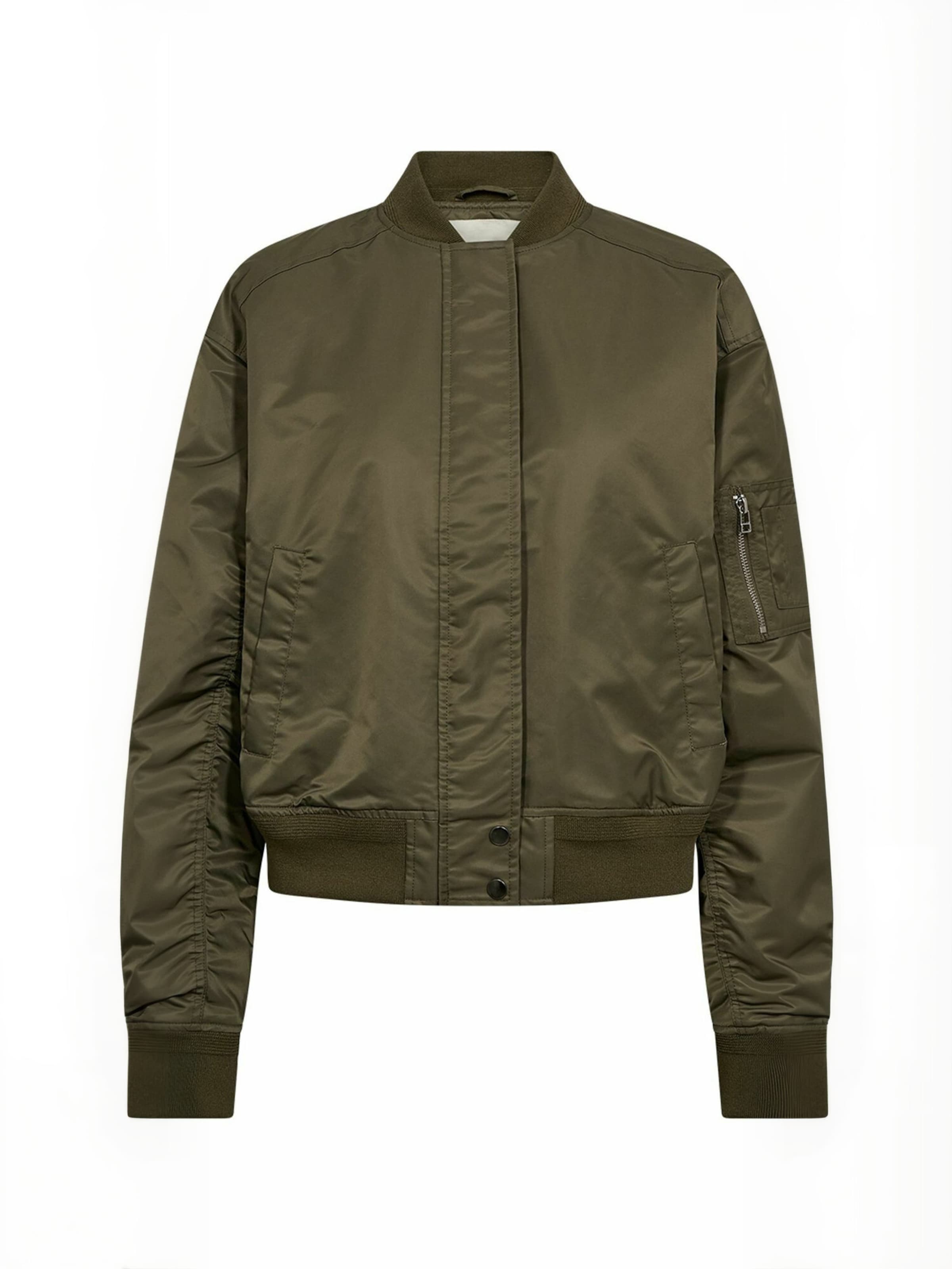Ivy Copenhagen Between-season jacket ' IVY-Parker ' in Green: front
