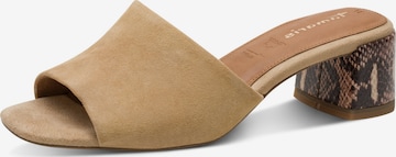 Tamaris Nizki natikači | rjava barva: sprednja stran