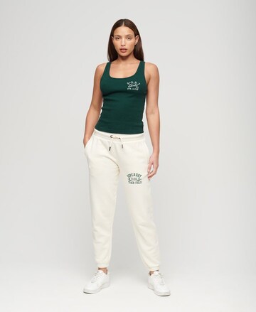 Superdry Top 'Athletic Essential' in Green