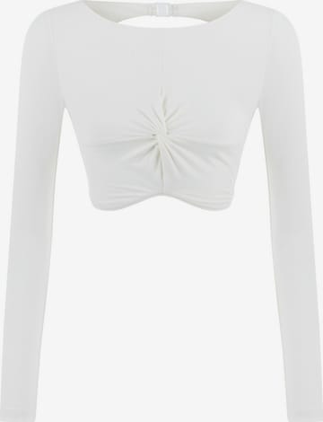 NOCTURNE Shirt in White: front