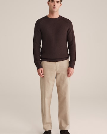 WE Fashion Sweater in Brown