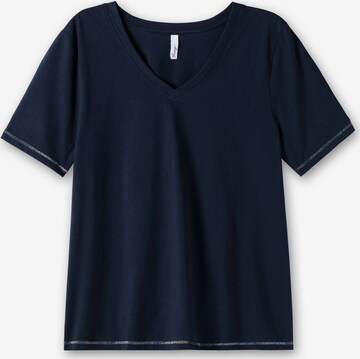 zils SHEEGO T-Krekls: no priekšpuses