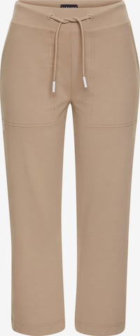 Elbsand - Pantalón en beige: frente