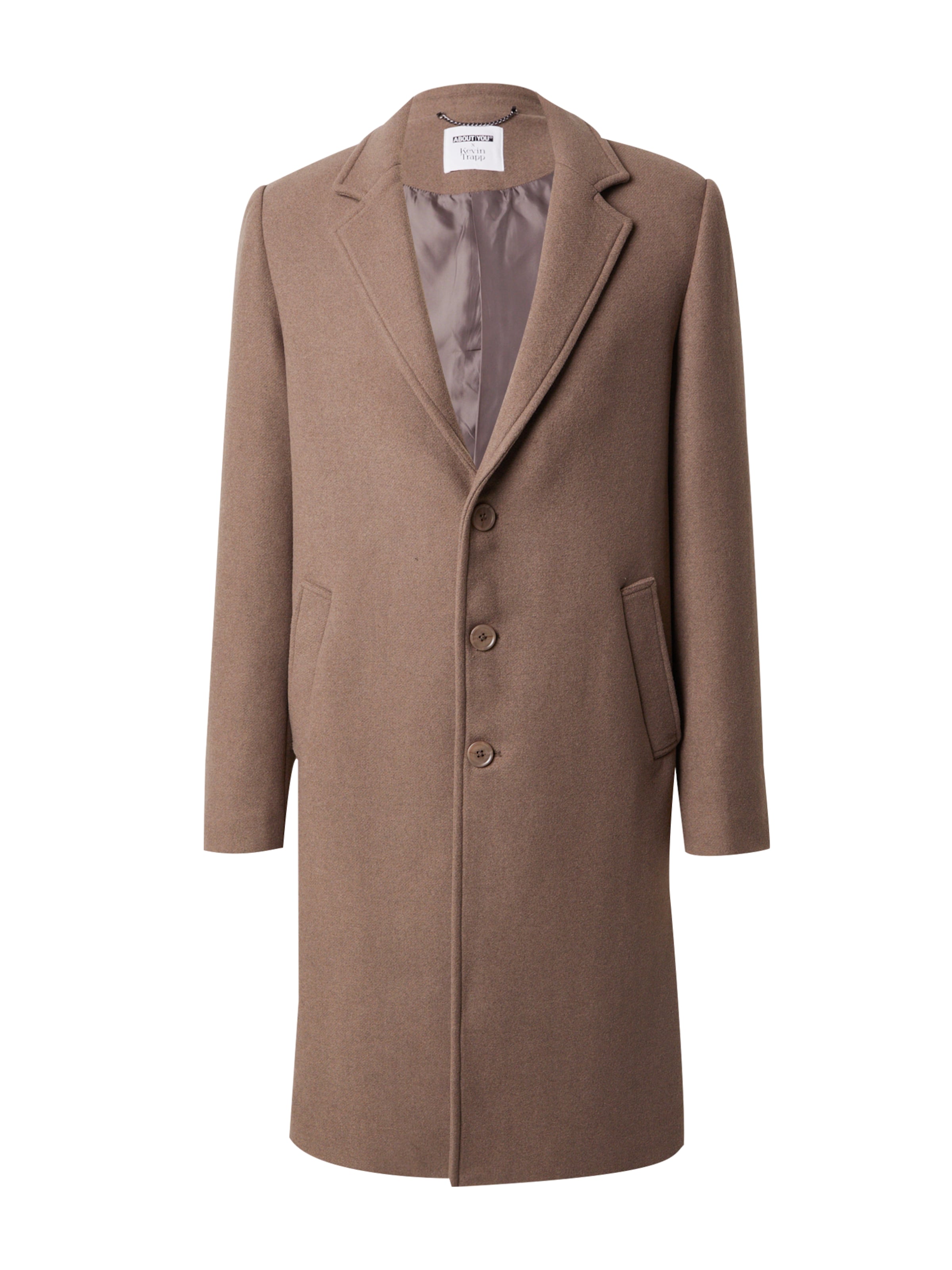 TRAPP Tussenjas 'Julian' in de kleur Taupe, Productweergave