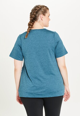 Q by Endurance Performance Shirt 'BREE' in Blue