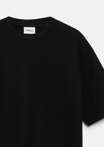 T-Shirt s.Oliver en noir
