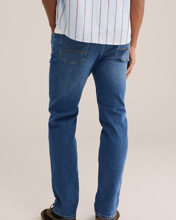 WE Fashion Slimfit Jeans in Blau