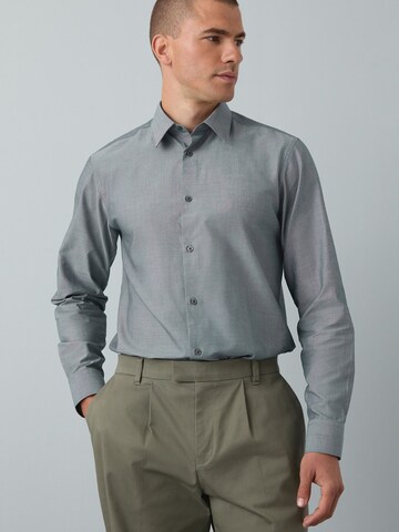 Coupe slim Chemise Next en bleu