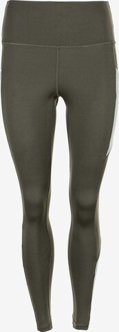 Athlecia Skinny Sportbroek 'Sasha' in Groen: voorkant