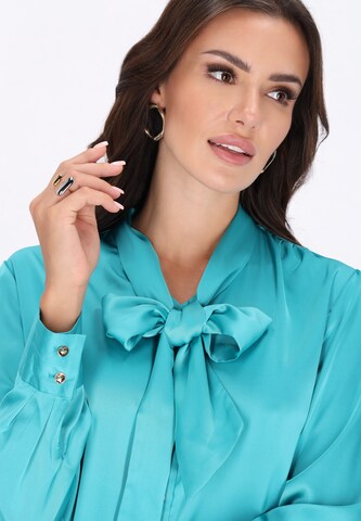 Chemisier faina en bleu