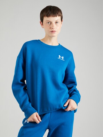 zils UNDER ARMOUR Sportiska tipa džemperis: no priekšpuses