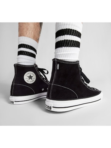 Sneaker bassa 'Converse CONS Chuck Taylor All Star Pro Suede' di CONVERSE in nero: frontale