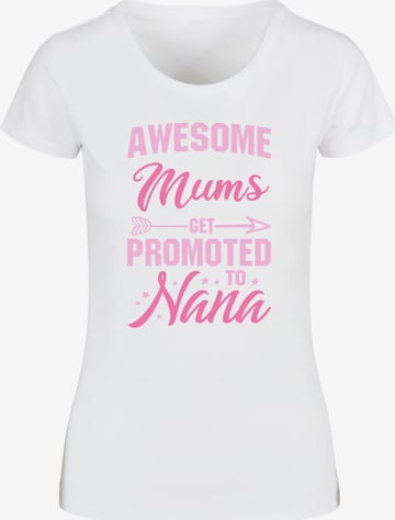 ABSOLUTE CULT T-Shirt 'Mother's Day - Nana' in Weiß: predná strana