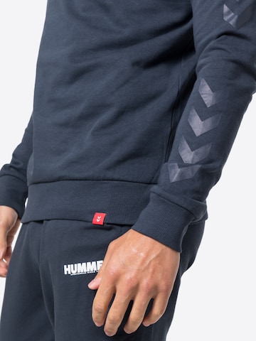 Hummel - Sweatshirt 'Legacy' em azul