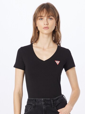 GUESS Shirt in Zwart: voorkant