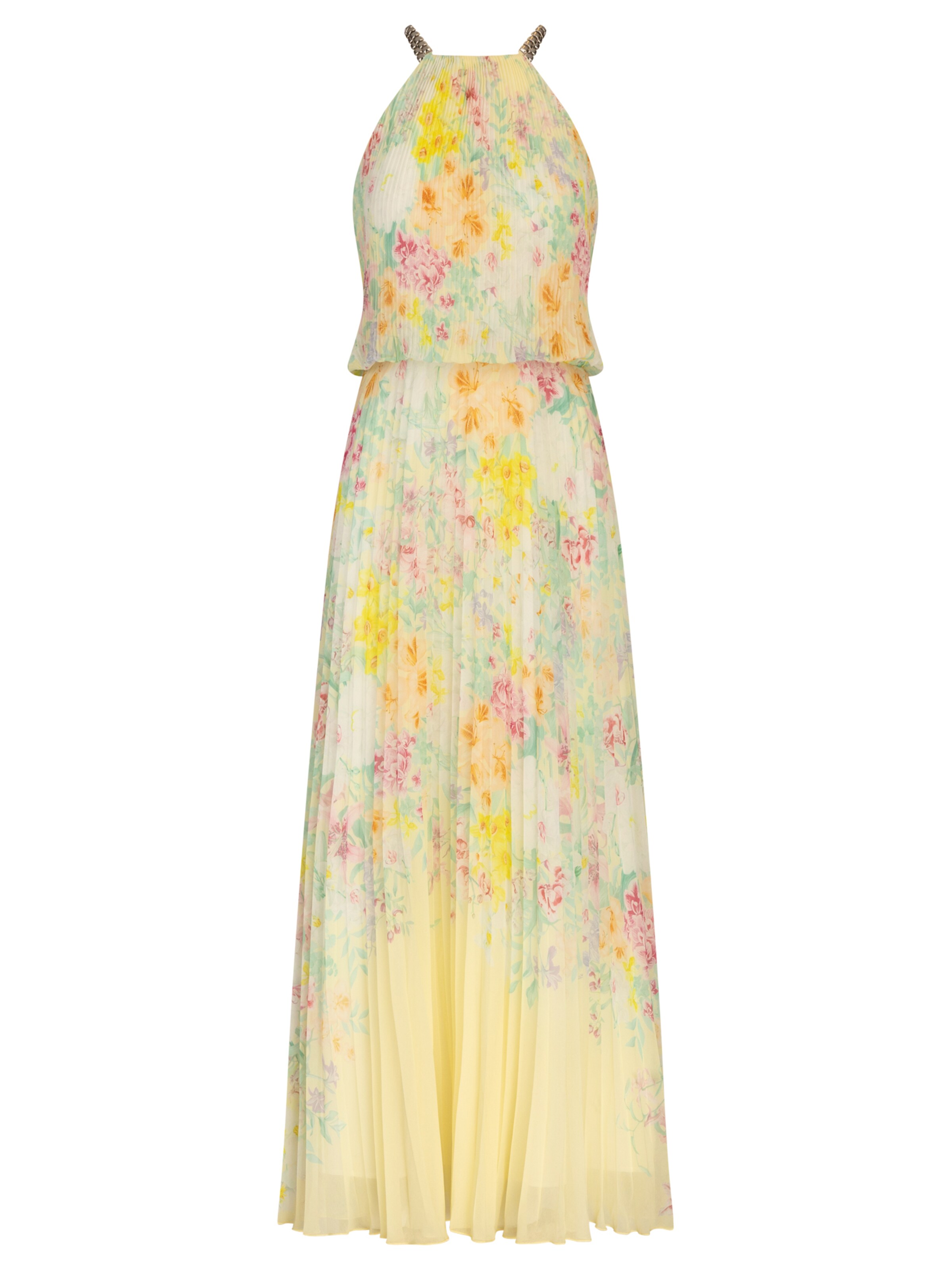 APART Evening Dress in Yellow: front