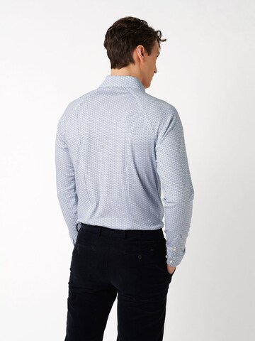 Coupe slim Chemise business DESOTO en bleu