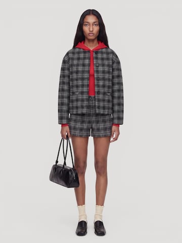 EDITED - Casaco meia-estação 'Aino Wool Jacket' em cinzento