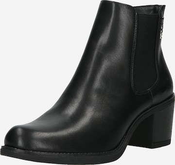 TOM TAILOR DENIM Chelsea Boots in Black: front