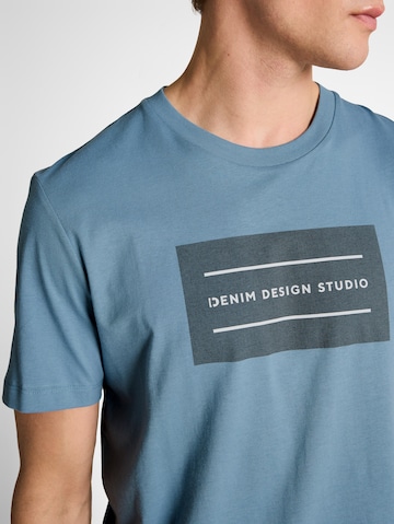 TOM TAILOR DENIM Tričko - Modrá