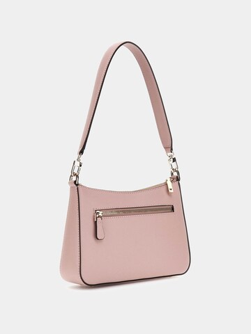 GUESS Schultertasche 'Jazlynn' in Pink