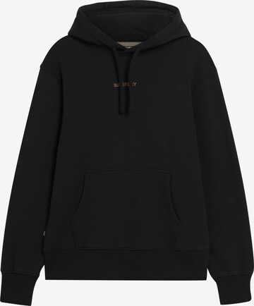 Superdry Sweatshirt in Black: front