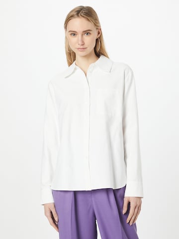 NA-KD Blouse in White: front