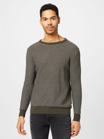 Kronstadt Regular fit Sweater 'Jameson' in Green: front