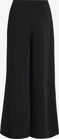 VILA Wide Leg Hose in Schwarz