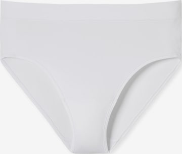 SCHIESSER Broekje ' Retro Pants Unique Micro ' in Wit: voorkant