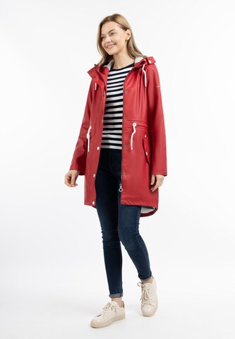 Manteau fonctionnel DreiMaster Maritim en rouge