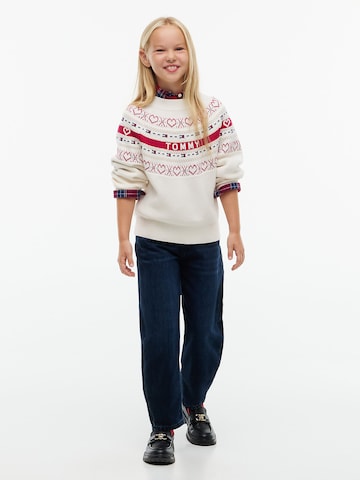 TOMMY HILFIGER Sweater in Beige